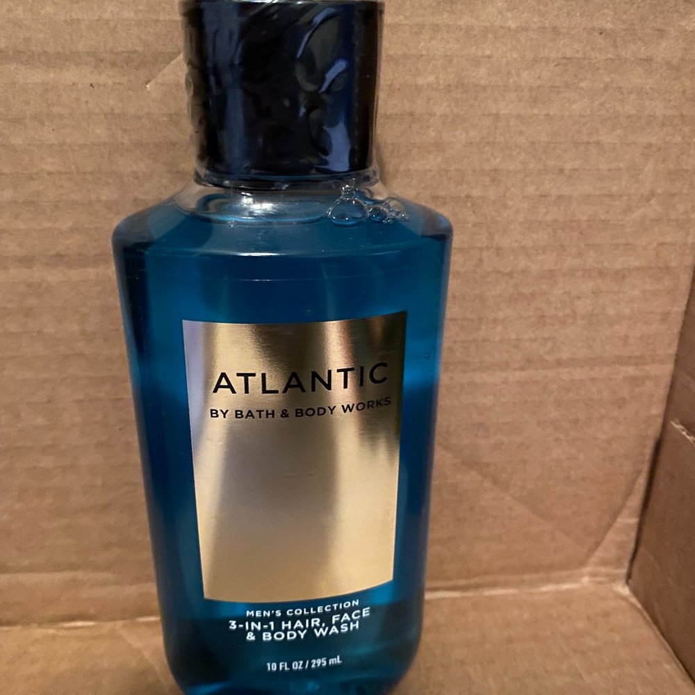 Atlantic 3-in-1 Hair, Face and Body Wash Bath and Body Works Men’s Collection
